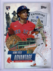 Kristian Campbell 2025 Topps Series 2 Home Field Advantage RC