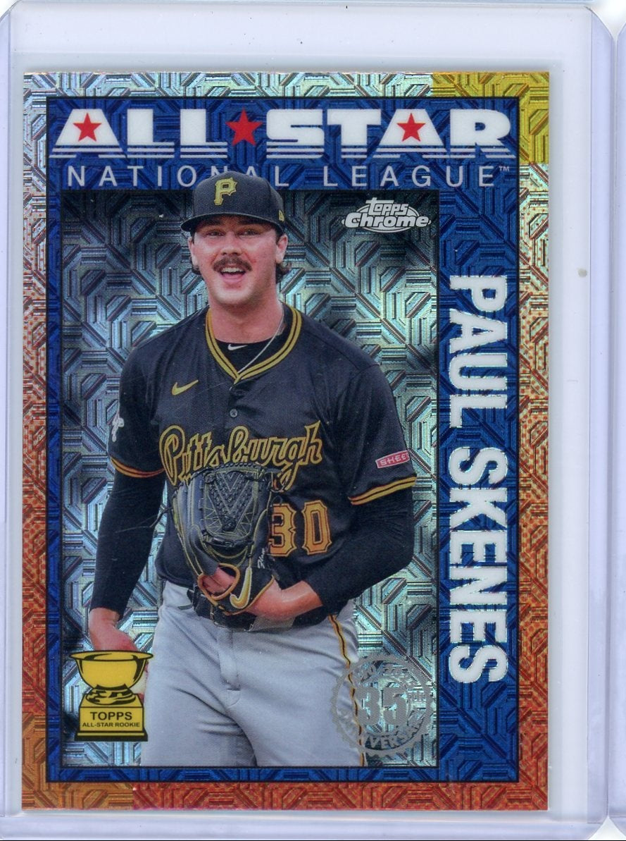 Paul Skenes 2025 Topps Chrome 35th Anniversary Silver Pack