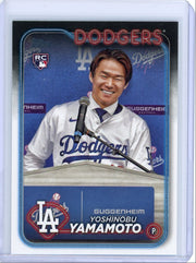 Yoshinobu Yamamoto 2024 Topps Image Variation Rookie #553