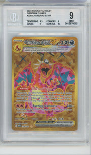 Charizard ex Pokemon Obsidian Flames Hyper rare #228/197 BGS 9