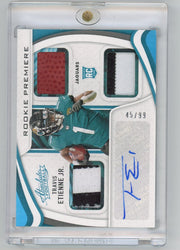 Travis Etienne Jr. 2021 Panini Absolute Rookie Premier RPA #'d 45/99