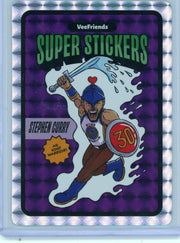 2025 Veefriends Manga Super Stickers Kind Warrior Stephen Curry Purple SSP