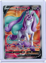 Galarian Rapidash V 2021 Pokémon rare holo 167/198