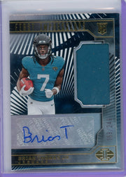 Brian Thomas Jr. 2024 Panini Illusions First Impressions Rookie Patch Autograph #'d 168/249