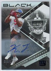 Kayvon Thibodeaux 2022 Panini Black autograph #'d 008/199