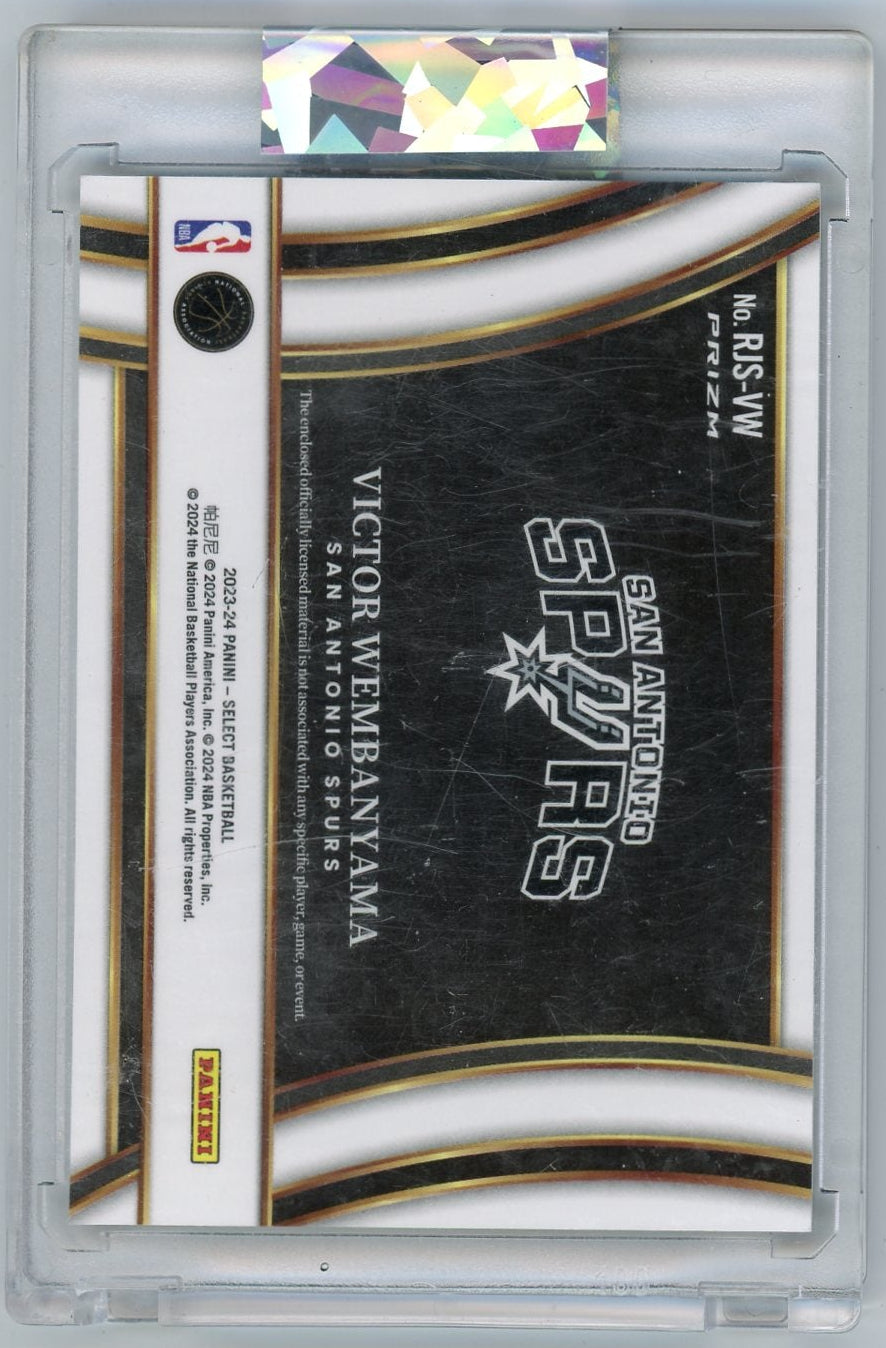 Victor Wembanyama 2023-24 Panini Select Rookie Jumbo Swatch