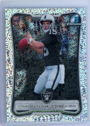 Fernando Mendoza 2026 Bowman Chrome Football Rookie Speckle Refractor