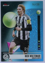Nick Woltemade 2025-26 Topps Finest UEFA #'d 16/20