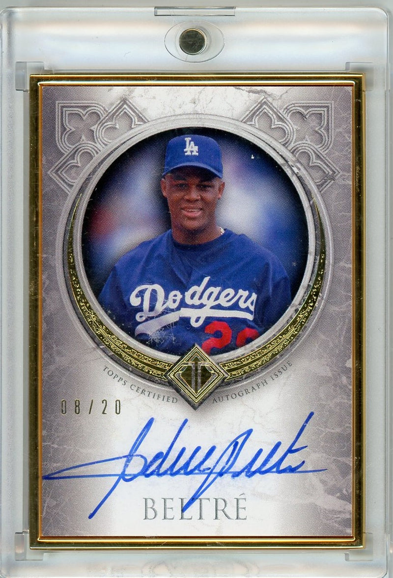 Adrian Beltre 2023 Topps Transcendent Autograph 