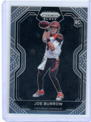 Joe Burrow 2020 Panini Chronicles Prizm Black rookie card