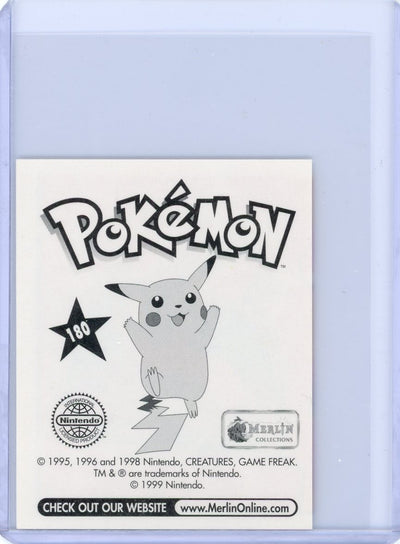 Charizard 1999 Pokémon Merlin Collection sticker #180