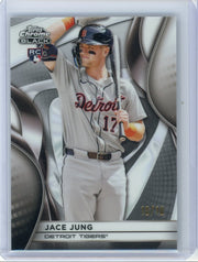 Jace Jung 2025 Topps Chrome Black Rookie #'d 10/10