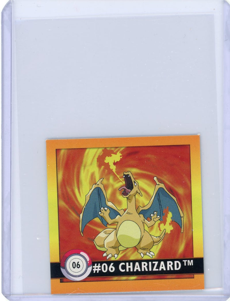 Charizard 1999 Pokémon Artbox sticker 