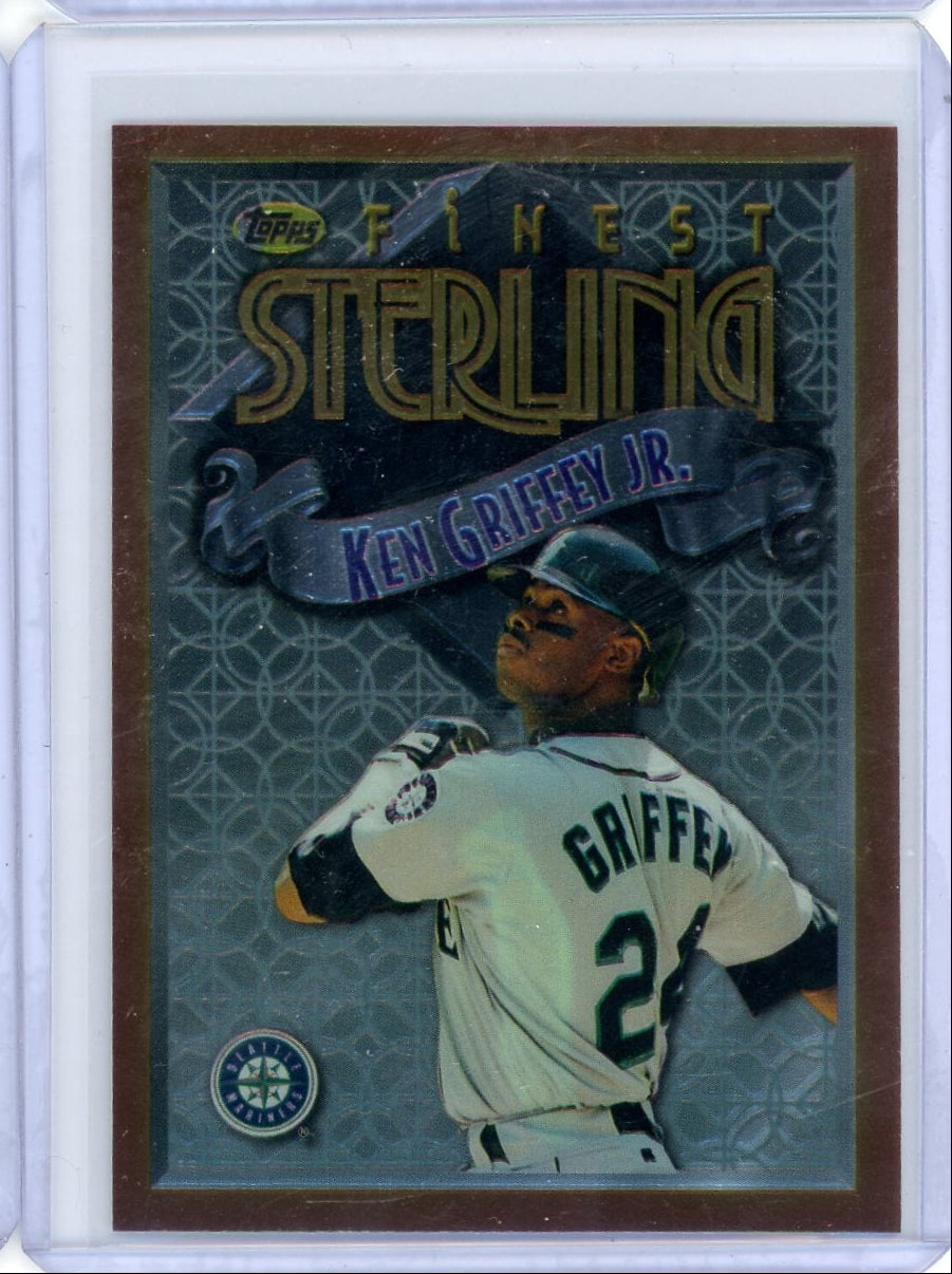 Ken Griffey Jr. 1996 Topps Finest Sterling