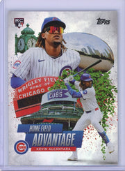Kevin Alcantara 2025 Topps Rookie Home Field Advantage SSP