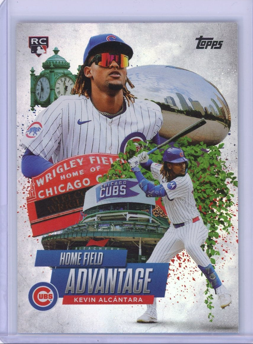 Kevin Alcantara 2025 Topps Rookie Home Field Advantage SSP