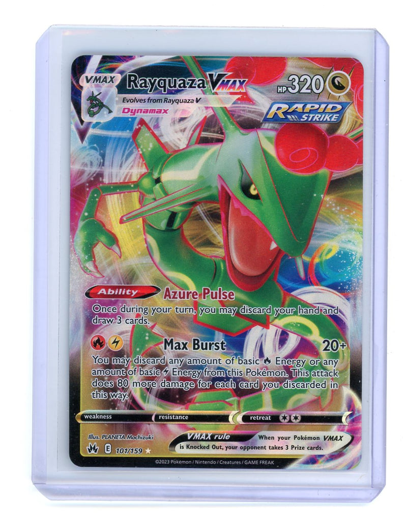 Rayquaza VMAX 2023 Pokémon rare holo 101/159