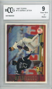 Derek Jeter 1997 Topps #13 BCCG 9