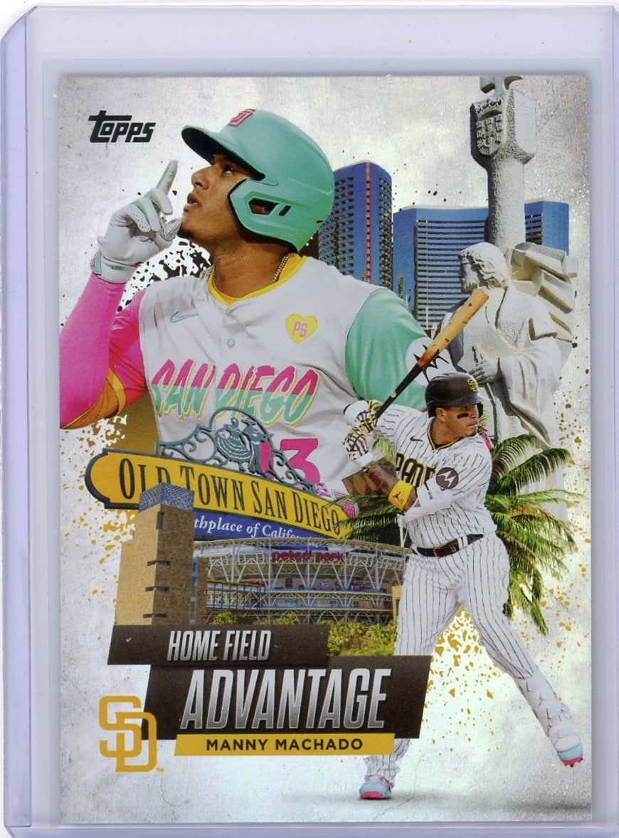 Manny Machado 2025 Topps Home Field Advantage SSP