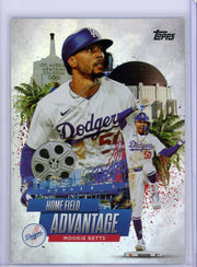 Mookie Betts 2025 Topps Home Field Advantage SSP