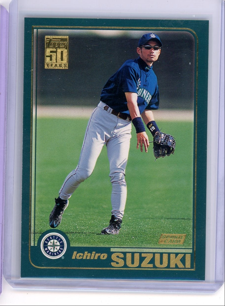 Ichiro Suzuki 2001 Topps Traded Rookie Card #726