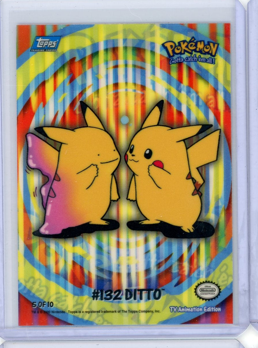 Ditto Pokémon 2000 Topps Stick On's #132
