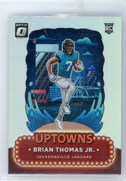 Brian Thomas Jr. 2024 Panini Donruss Optic Uptowns RC