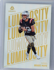Drake Maye 2025 Panini Luminance Luminosity SSP