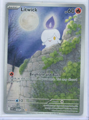 Litwick Pokémon White Flare Illustration Rare #101/086