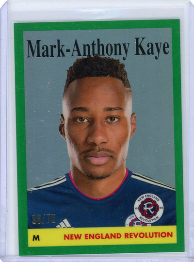 Mark-Anthony Kaye 2023 Topps Chrome MLS 1958 Topps green refractor #'d 39/75