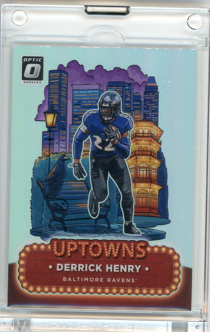 Derrick Henry 2024 Panini Donruss Optic Uptowns SSP