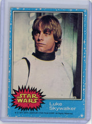 Luke Skywalker 1977 Topps Star Wars #1