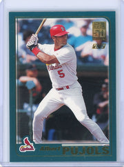 Albert Pujols 2001 Topps Traded Rookie Card #T247
