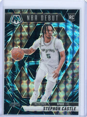 Stephon Castle 2024 Panini Mosaic Genesis NBA Debut Rookie SSP