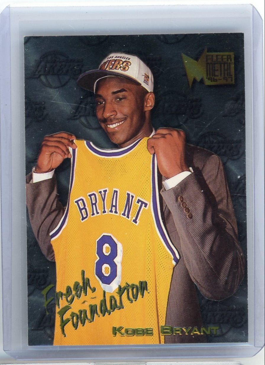 Kobe Bryant 1996 Fleer Metal Fresh Foundation RC