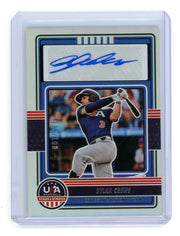 Dylan Crews 2023 Panini Team USA Stars & Stripes autograph foil #'d 039/100