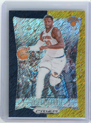 Julius Randle 2023-24 Panini Prizm Deca Black Gold Shimmer Prizm FOTL #'d 5/8