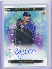 Bryan Woo 2024 Topps Inception Rookie Autograph #'d 023/299