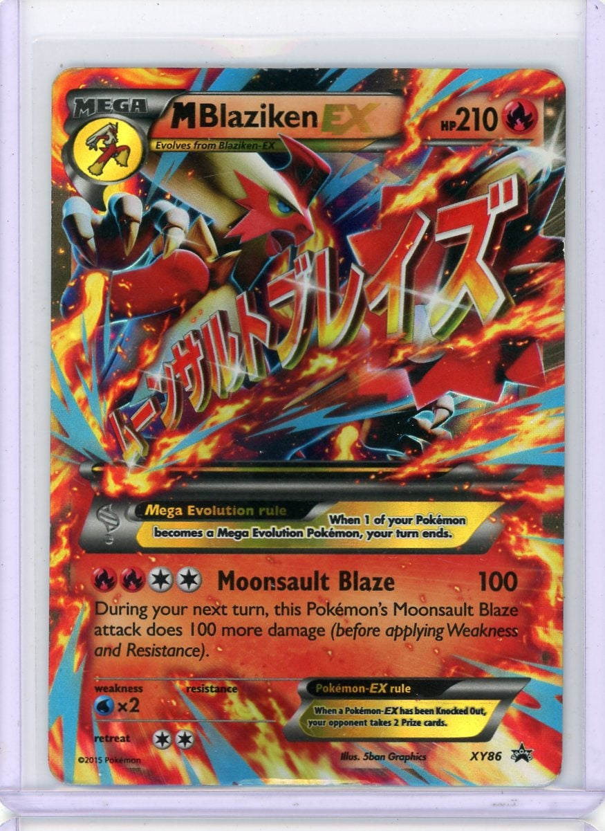 Mega Blaziken EX Pokémon Black Star Promo #XY86