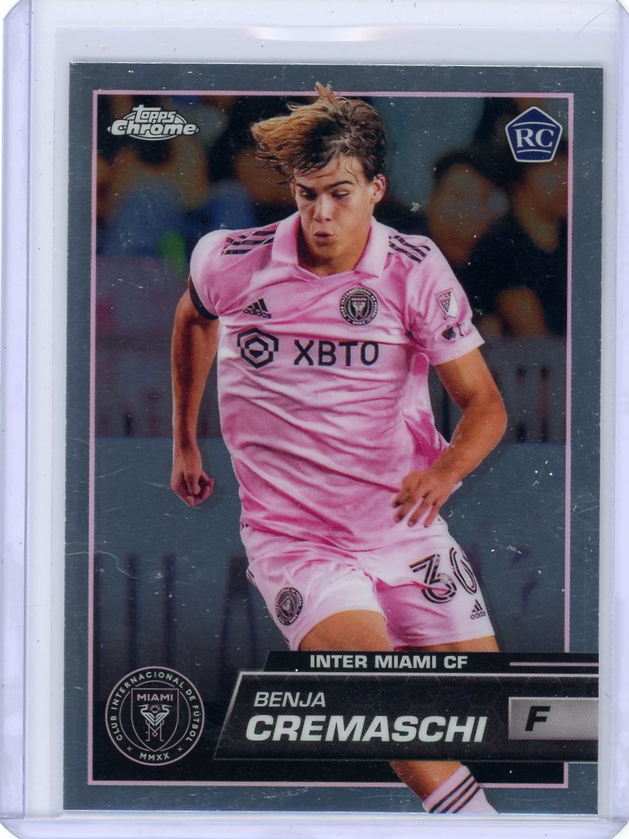 Benja Cremaschi 2023 Topps Chrome rookie card #112