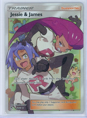 Jessie & James Pokémon Hidden Fates Ultra Rare #68/68