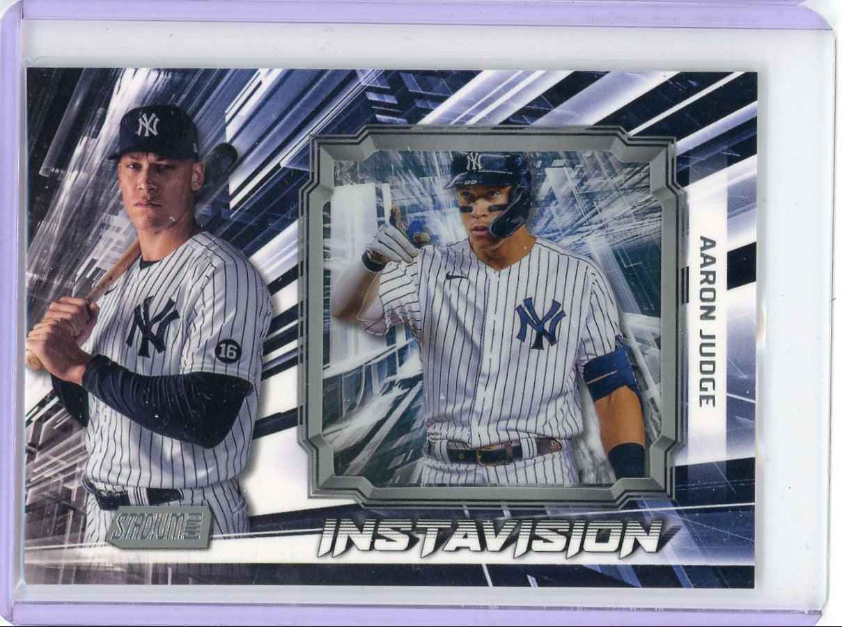Aaron Judge 2023 Topps Stadium Club Instavision