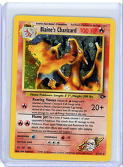 Blaine's Charizard Pokémon Gym Challenge Holo Rare #2/132 LP