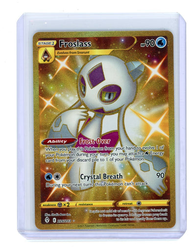 Froslass 2021 Pokémon rare lucky gold holo 226/203