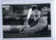 Bobby Witt Jr 2022 Topps Black & White Rookie Resolution