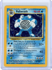 Poliwrath Pokémon Base Set 2 Holo Rare #15/130
