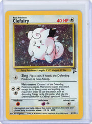 Clefairy Pokémon Base Set 2 Holo Rare #6/130
