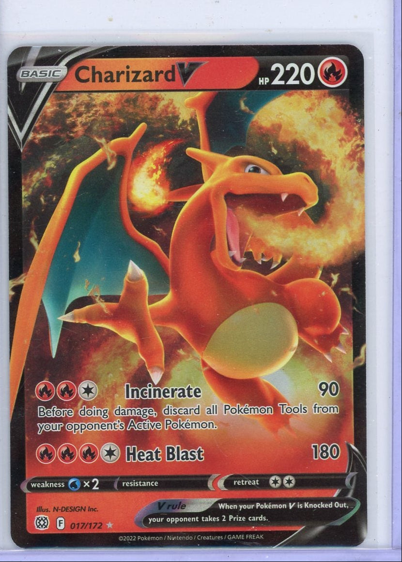 Charizard V 2022 Pokémon rare holo 017/172