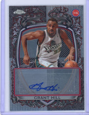 Grant Hill 2025-26 Topps Chrome Signature Style autograph