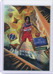Tre Johnson III 2025-26 Topps Chrome Advisory rookie card